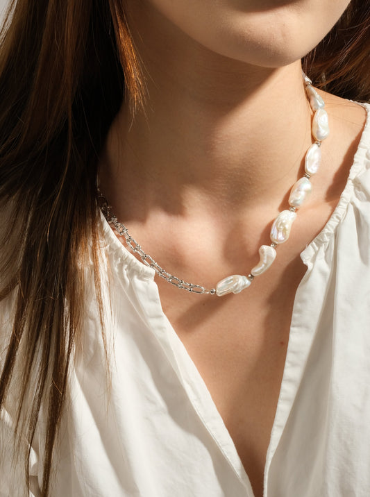 Freshwater Pearl Necklace FNS23