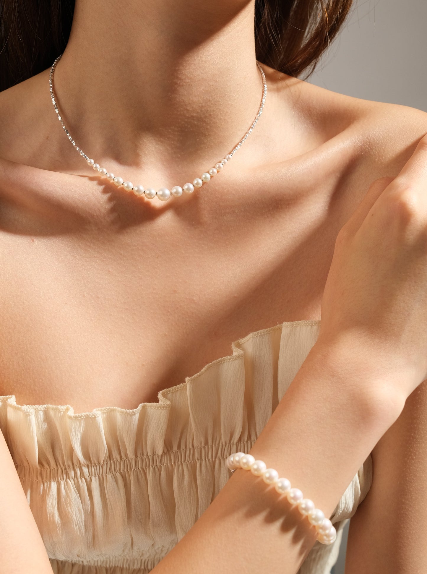 Freshwater Pearl Necklace FNS18