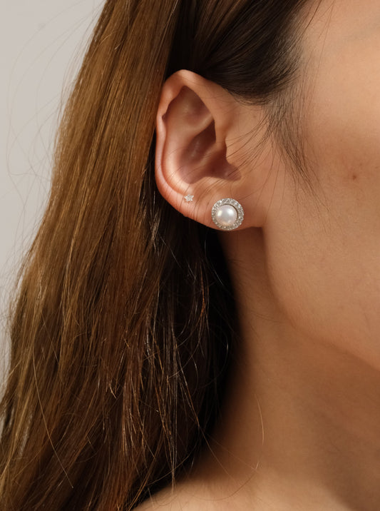 Freshwater Pearl Earring FES116