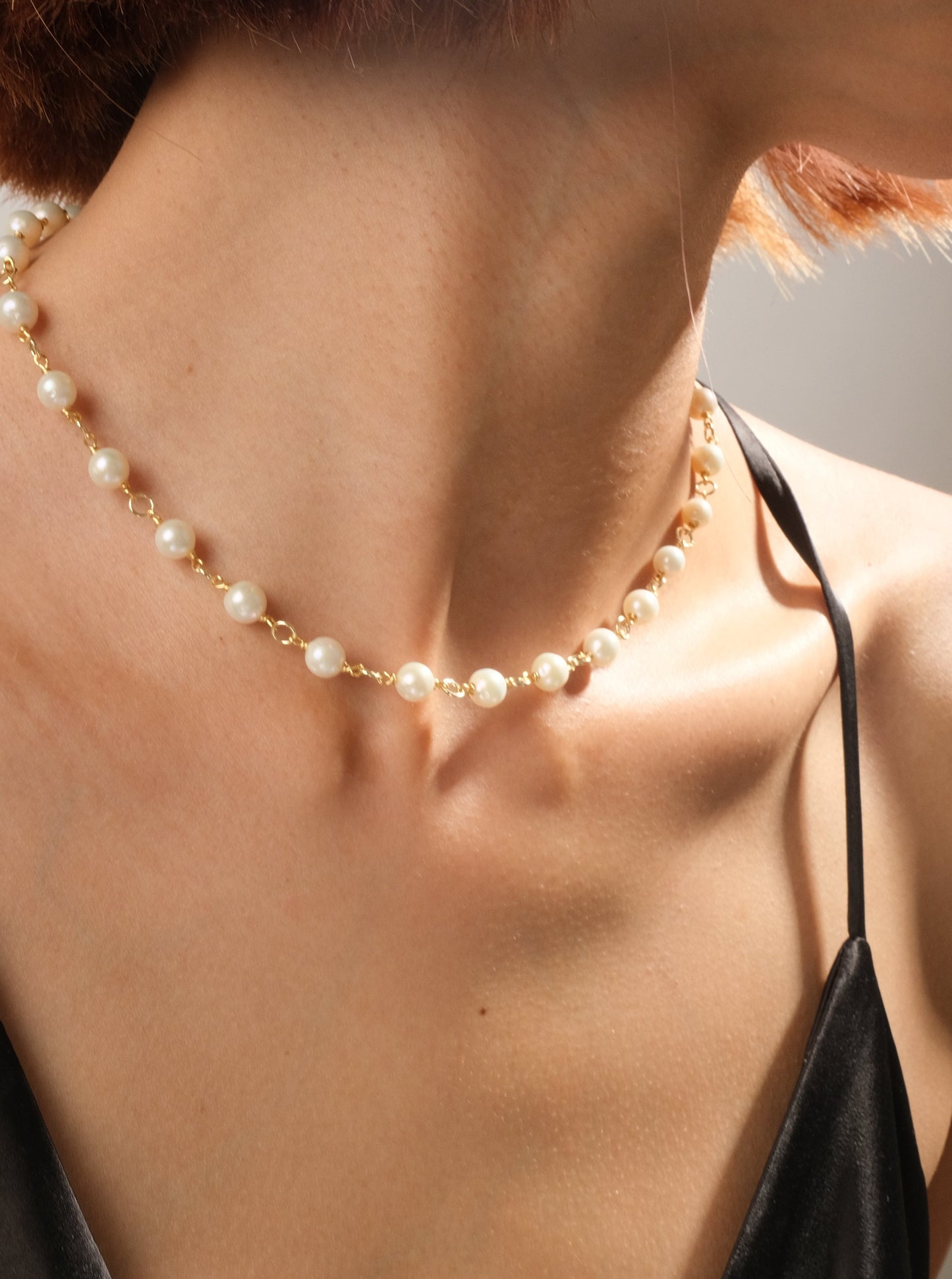 Freshwater Pearl Necklace FN14KGF59