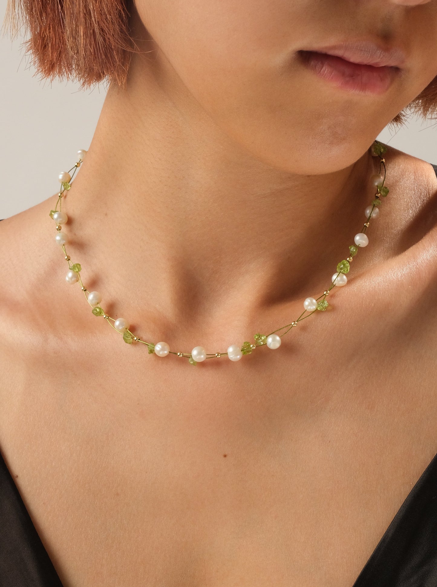 Freshwater Pearl Necklace FN14KGF60