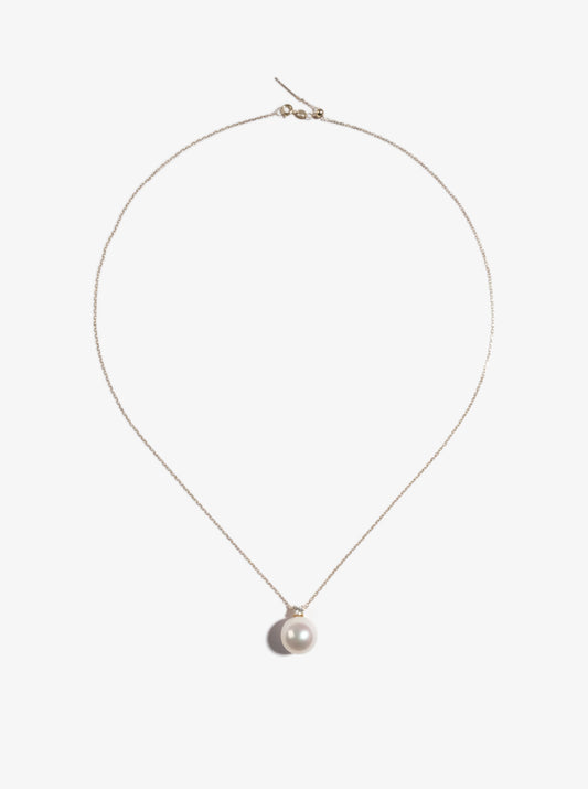 Freshwater Pearl Pendant With 18K Gold  FP18K18