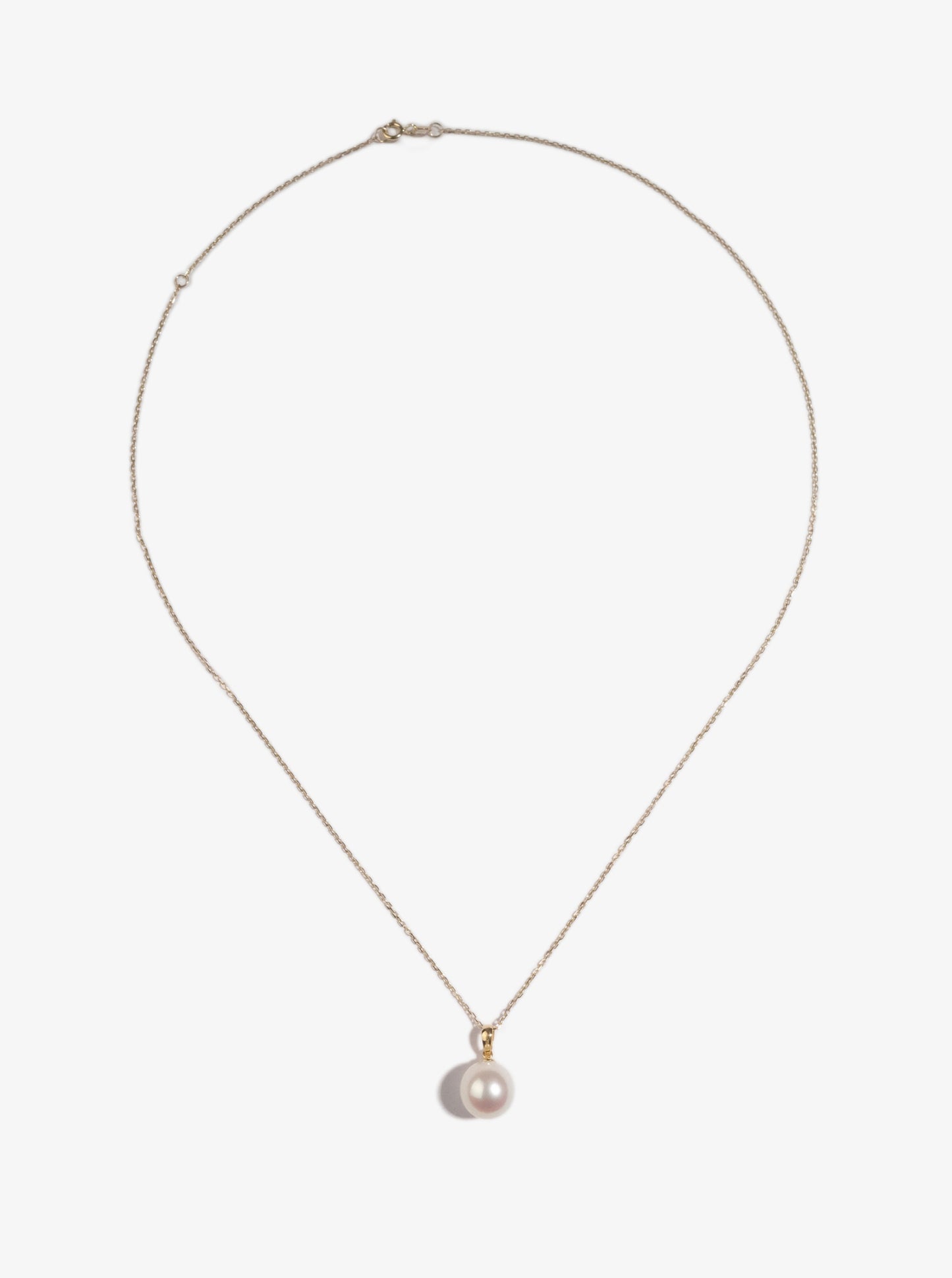 Freshwater Pearl Pendant With 18K Gold FP18K37