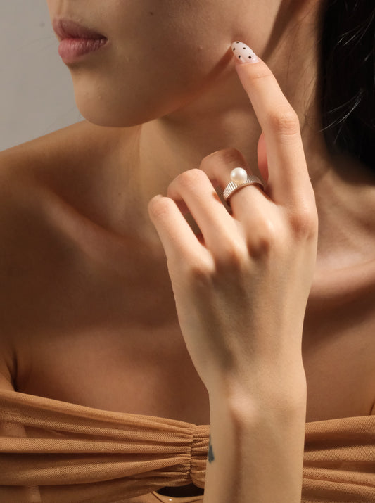 Freshwater Pearl Ring FRS58