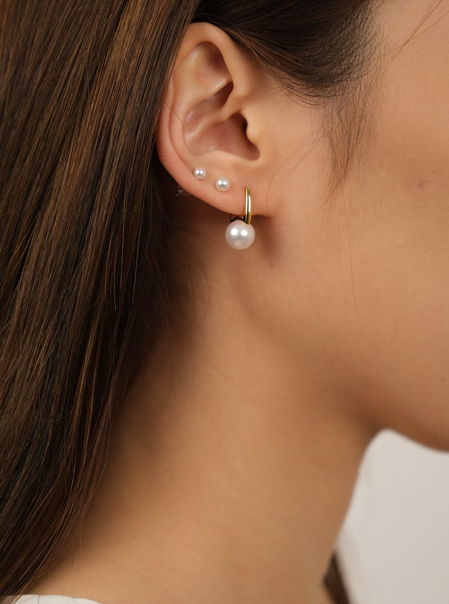 Freshwater Pearl Earring FES1