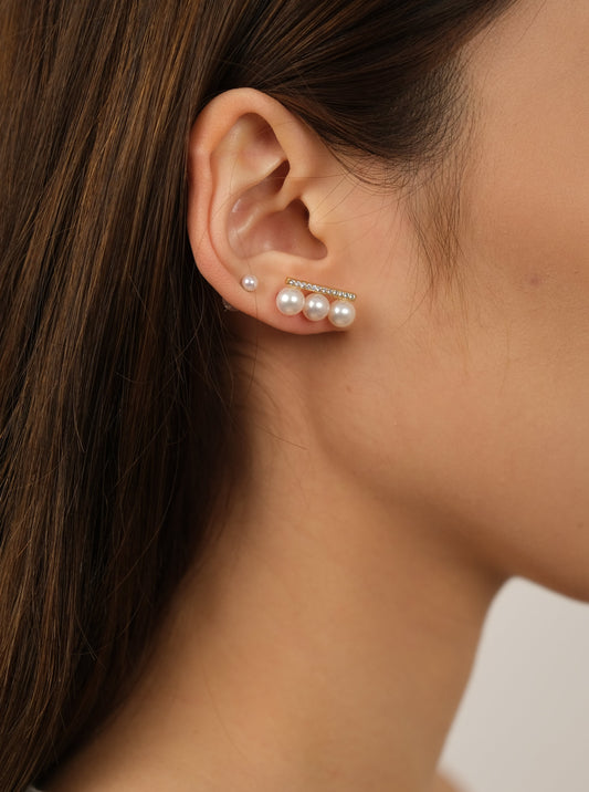 Freshwater Pearl Earring FES17