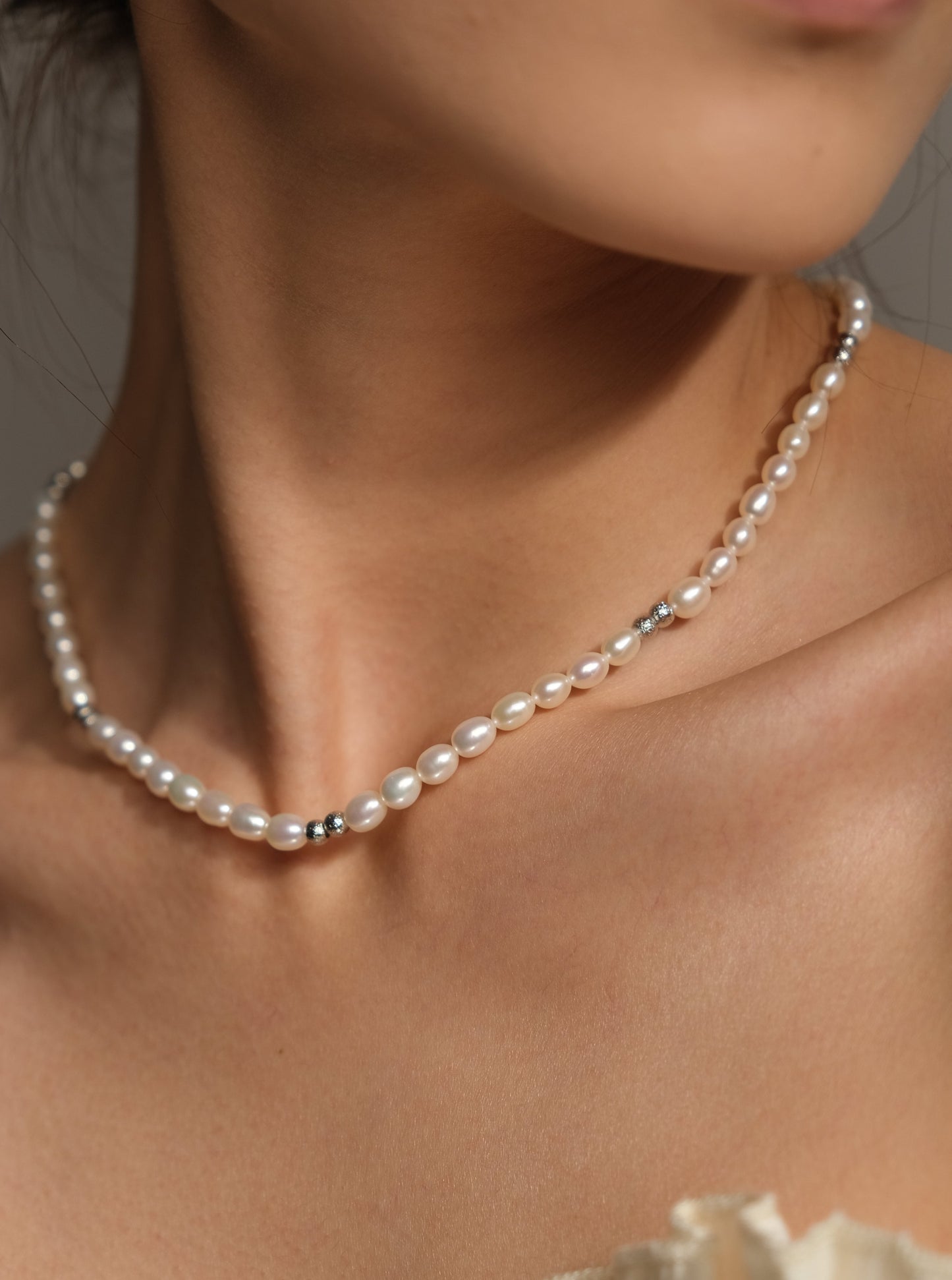 Freshwater Pearl Necklace FN14KGF36
