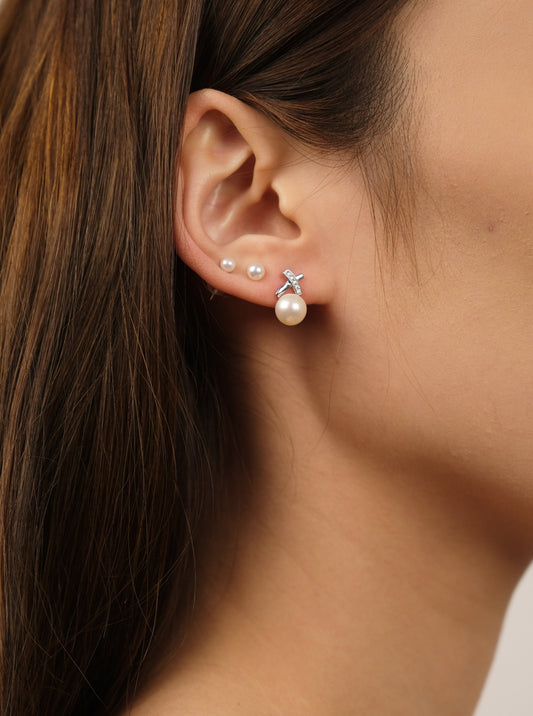 Freshwater Pearl Earring FES46